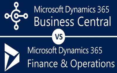 Business Central Vs Dynamics 365 for Finance and Operations