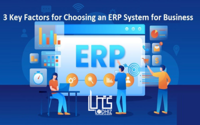 What is the key 3 factors would you set to choosing an ERP system
