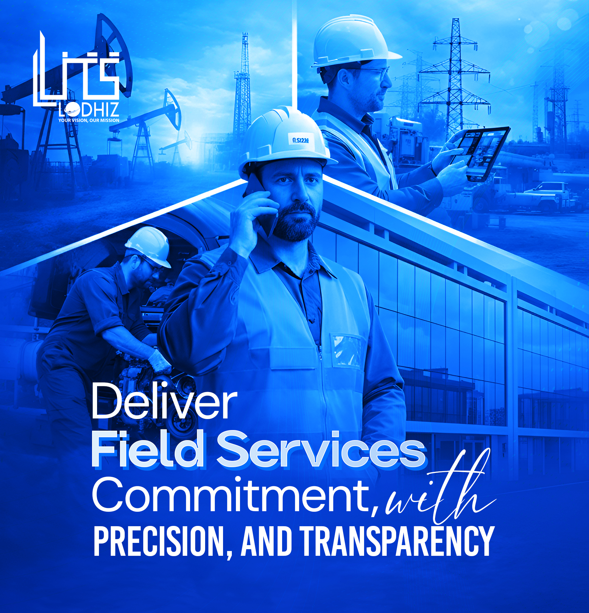 Deliver Field Services with Commitment, Precision, and Transparency